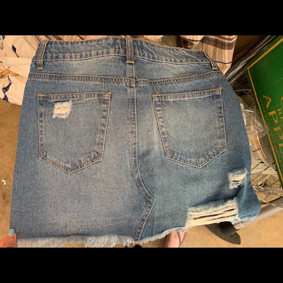 Too Glam Rhinestone mini skirt BRAND NEW - Picture 7 of 8